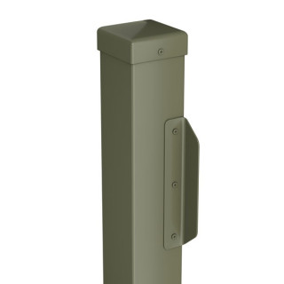 DuraPost Gate Stop Set Olive Grey