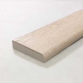 Millboard Limed Oak Bullnose Board 150 x 32 x 3600mm