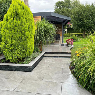 Country Supplies Slate Piombo Porcelain Paving 