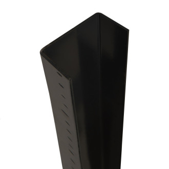 DuraPost U Channel Black 52 x 30mm x 2.1m