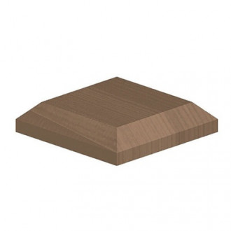 Post Cap Brown 