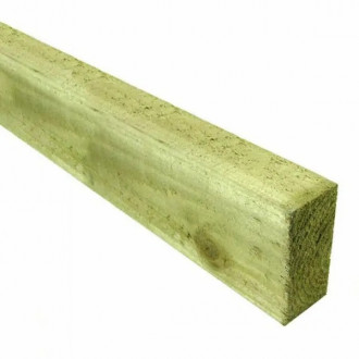 Redwood Sawn Rail Green 