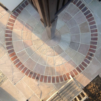 Country Supplies Forest Glen Sandstone Tumbled Paving 