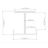 DuraPost Commercial Fence Post Olive Grey