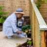 DuraPost Post Cap Olive Grey 75 x 75mm