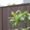 DuraPost Urban Slatted Composite Panels Brown Pack 2