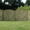"V" Arched Panel